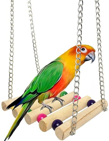 jkpetshop Bird Swing Large Toy Bird Play Stand-picture-37