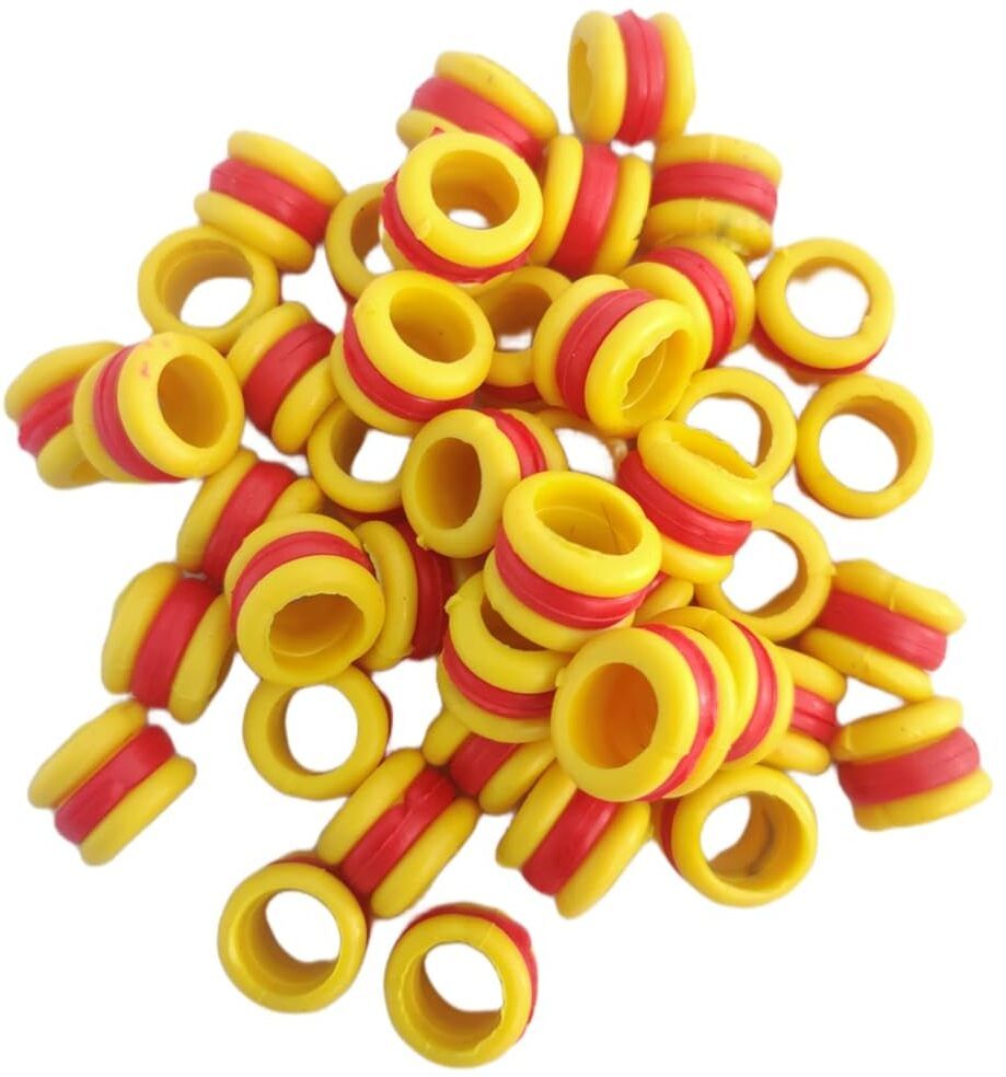 body building Bird Shoulder Gaurd | New Rubber Yellow &Red Colour | 20 Pcs Bird Shoulder Guard-picture-43