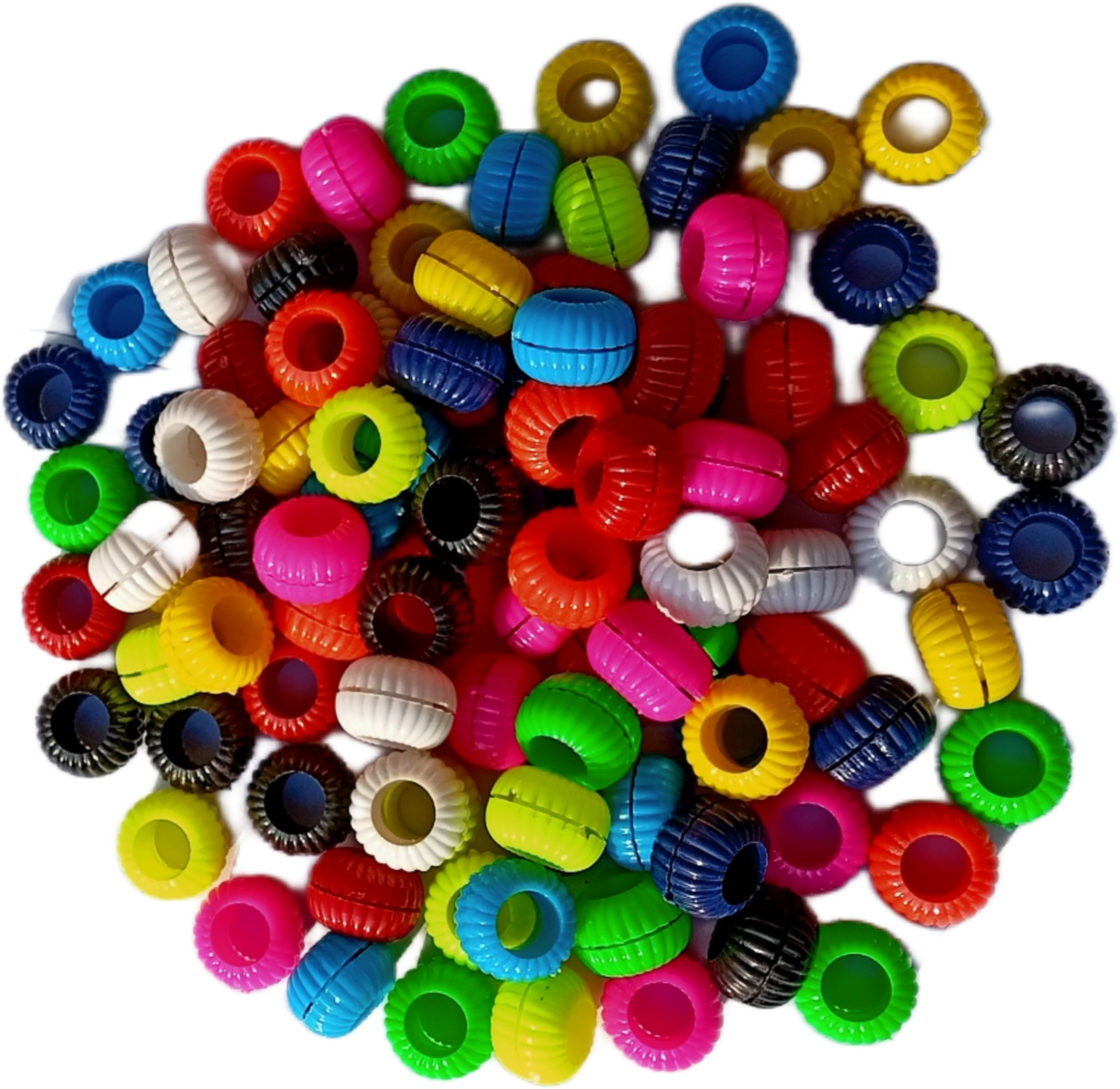 tiran Multicolor Plastic Sound Foot Rings For Pigeons 50Pcs Bird Shoulder Guard-picture-25