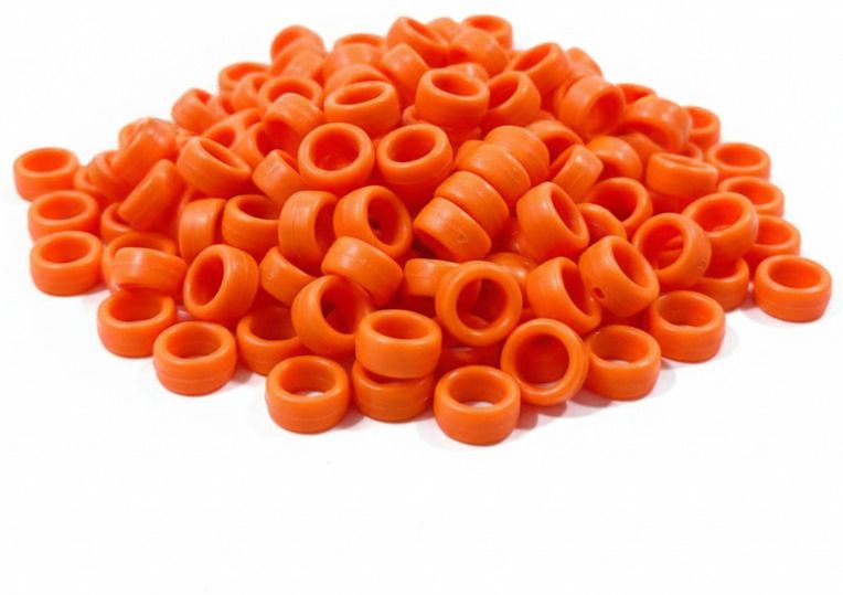 s.blaze 50 PCS ORANGE RUBBER RING Bird Shoulder Guard-picture-47