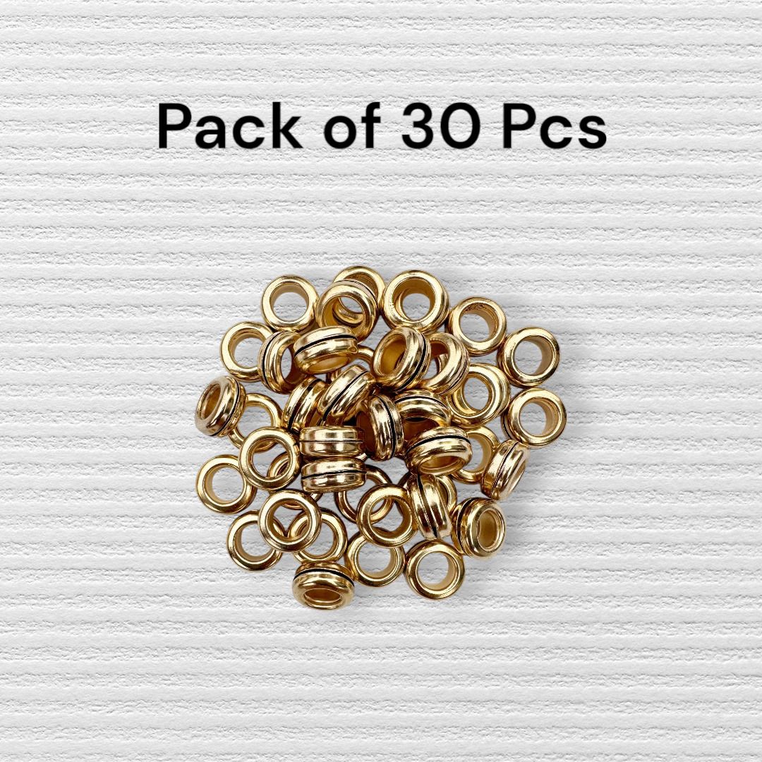 harry enterprises Gold Round brass 30 pcs Pigeon Sound Foot Ring Bird Shoulder Guard-picture-29
