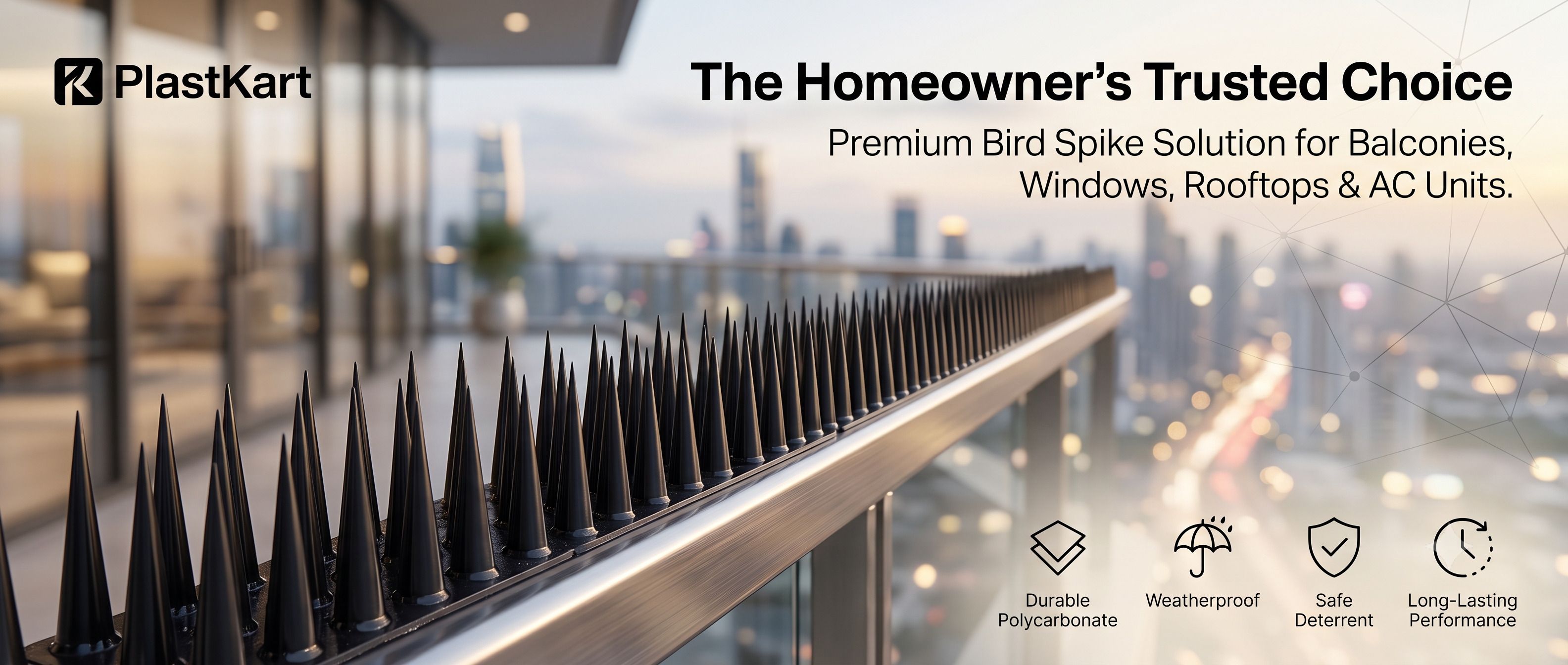plastkart Bird Spike-picture-5