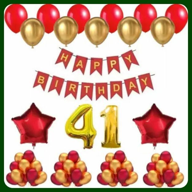 acril Birthday Party Decoration Combo Set For Celebration A92-picture-37