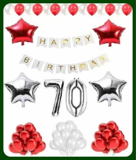 acril Birthday Party Decoration Combo Set For Celebration A394-picture-38