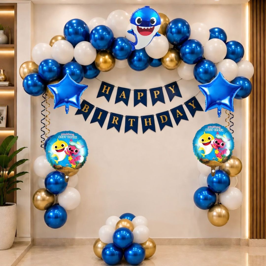 sqe Birthday COMBO Balloon Theme Setup for Kids-picture-2
