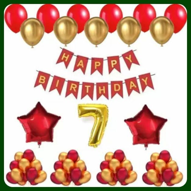 acril Birthday Party Decoration Combo Set For Celebration A90-picture-29
