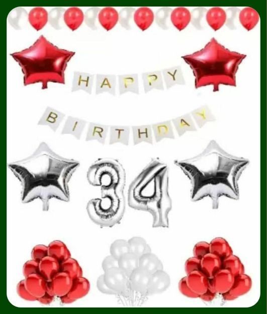 acril Birthday Party Decoration Combo Set For Celebration-picture-33