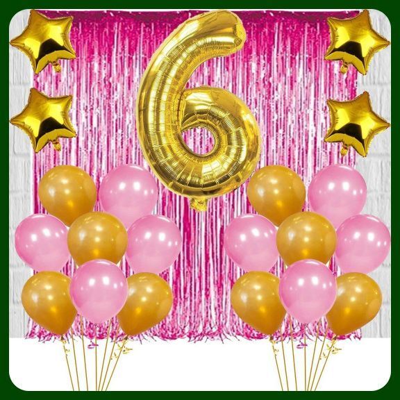 acril Birthday Party Decoration Combo Set For Celebration A752-picture-12