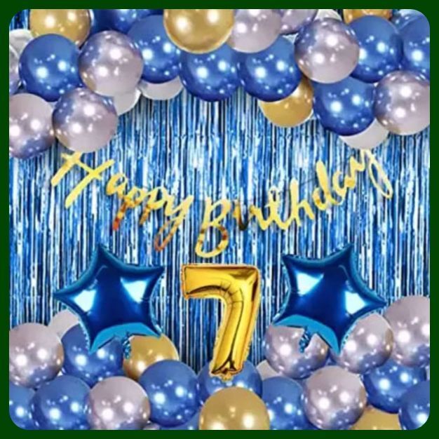 acril Birthday Party Decoration Combo Set For Celebration A53-picture-48