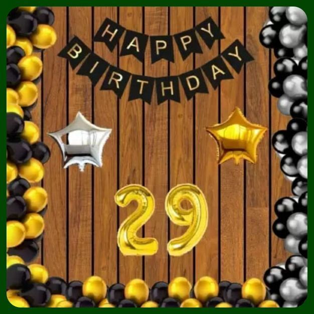 acril Birthday Party Decoration Combo Set For Celebration A157-picture-4