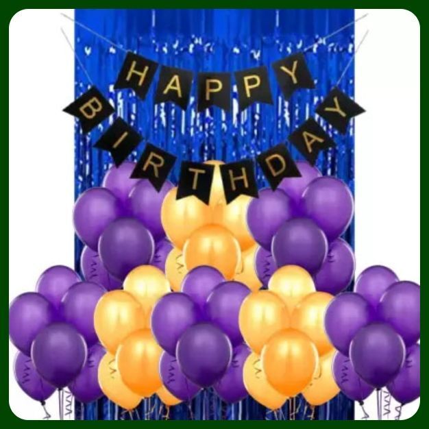 acril Birthday Party Decoration Combo Set For Celebration A20-picture-4