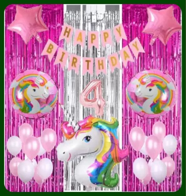 Birthday Party Decoration Combo Set For Celebration A461-image-29