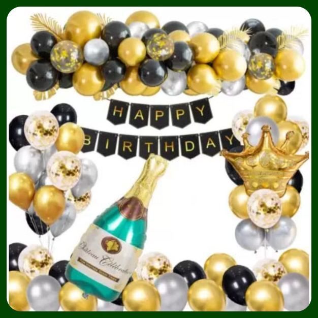 acril Birthday Party Decoration Combo Set For Celebration-picture-29