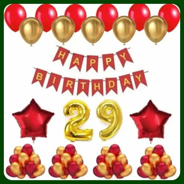 acril Birthday Party Decoration Combo Set For Celebration A107-picture-17
