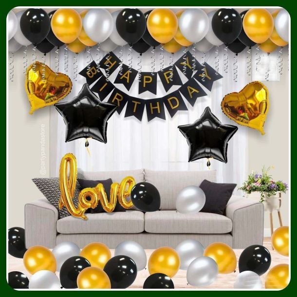 acril Birthday Party Decoration Combo Set For Celebration A27-picture-17