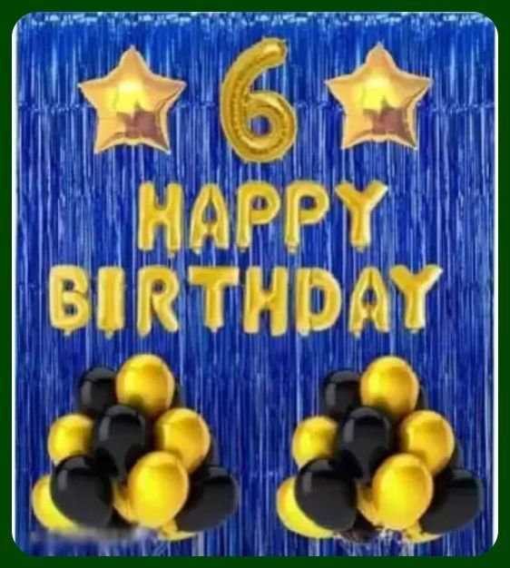 acril Birthday Party Decoration Combo Set For Celebration A99-picture-41