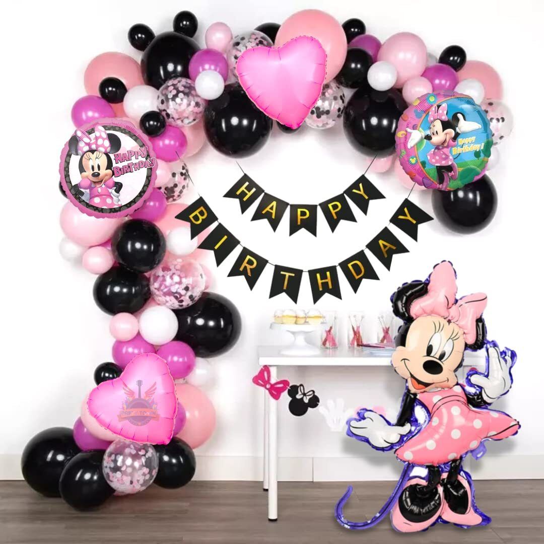 Minnie Mouse Theme Birthday Decoration Items for Girls-image-48