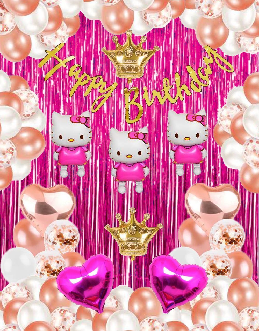 pbbs hello kitty birthday decorations theme combo kit (fk-148)-picture-31