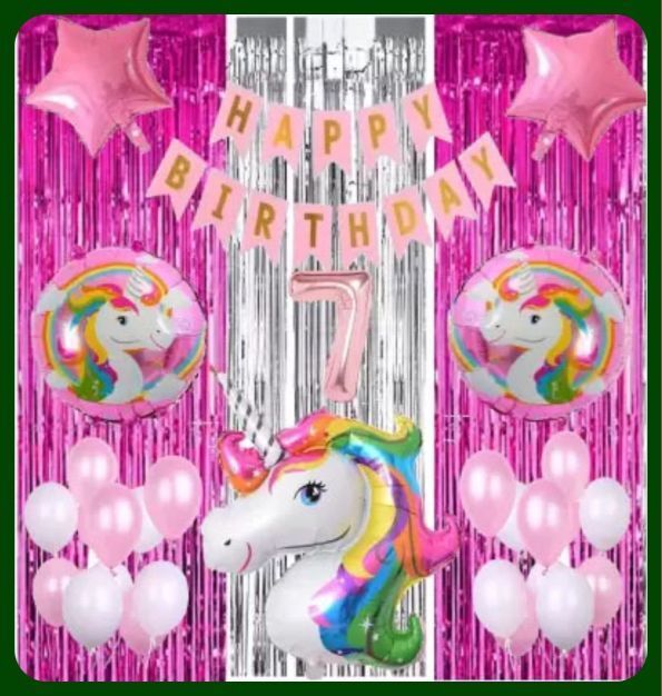 acril Birthday Party Decoration Combo Set For Celebration A462-picture-24