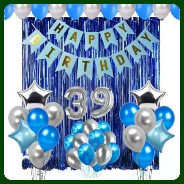 acril Birthday Party Decoration Combo Set For Celebration A319-picture-3