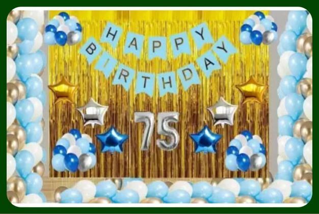 acril Birthday Party Decoration Combo Set For Celebration A189-picture-14