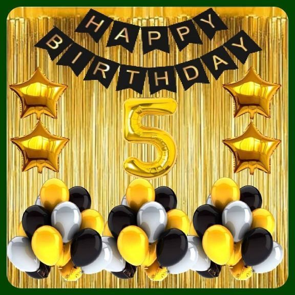 acril Birthday Party Decoration Combo Set For Celebration-picture-20