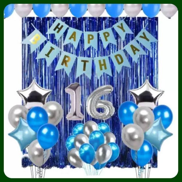Birthday Party Decoration Combo Set For Celebration A419-image-44