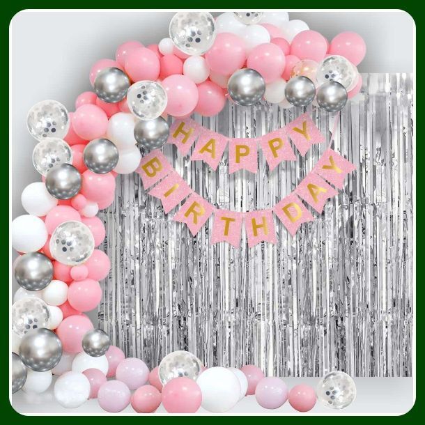 acril Birthday Party Decoration Combo Set For Celebration A43-picture-29