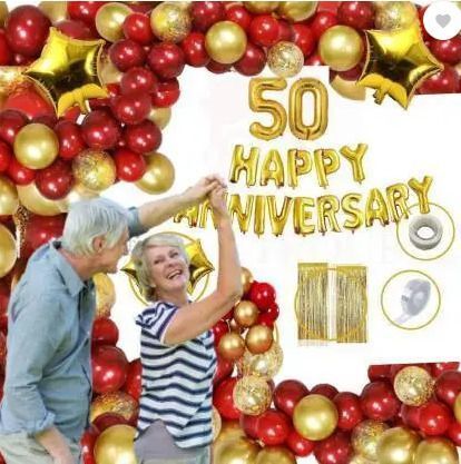 pbbs Happy Anniversary 50 year Decoration items (fk-16)-picture-41