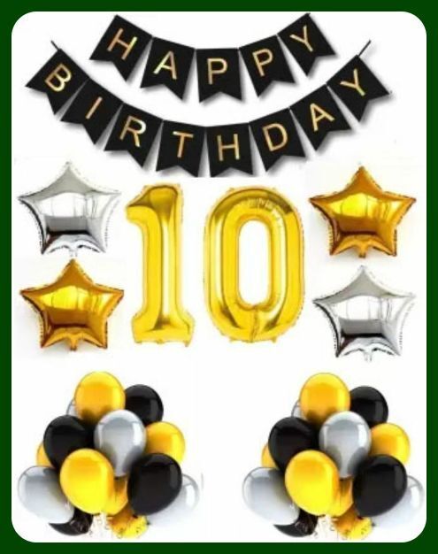 Birthday Party Decoration Combo Set For Celebration A245-image-38