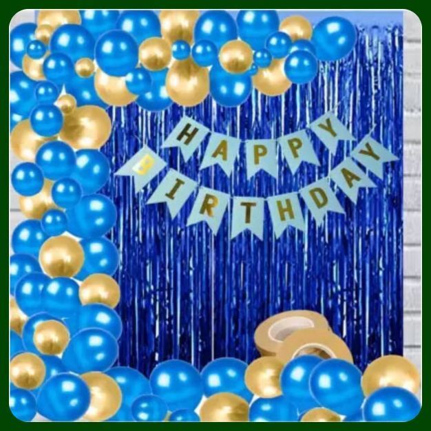 acril Birthday Party Decoration Combo Set For Celebration A802-picture-41
