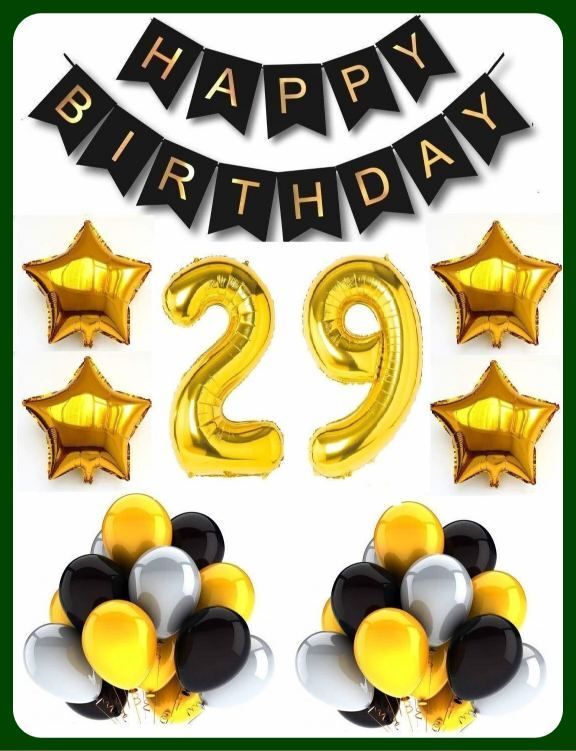 acril Birthday Party Decoration Combo Set For Celebration-picture-19