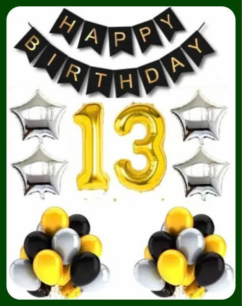 acril Birthday Party Decoration Combo Set For Celebration A140-picture-36