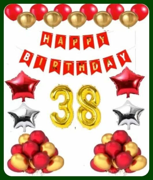 acril Birthday Party Decoration Combo Set For Celebration-picture-24