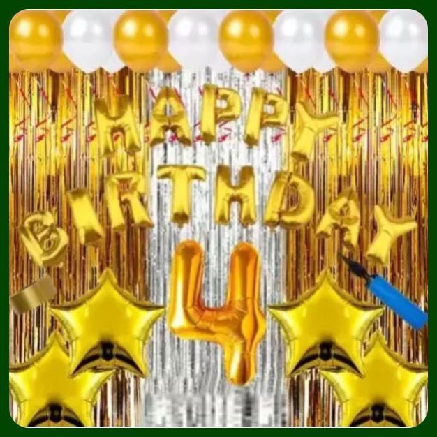 Birthday Party Decoration Combo Set For Celebration A490-image-30