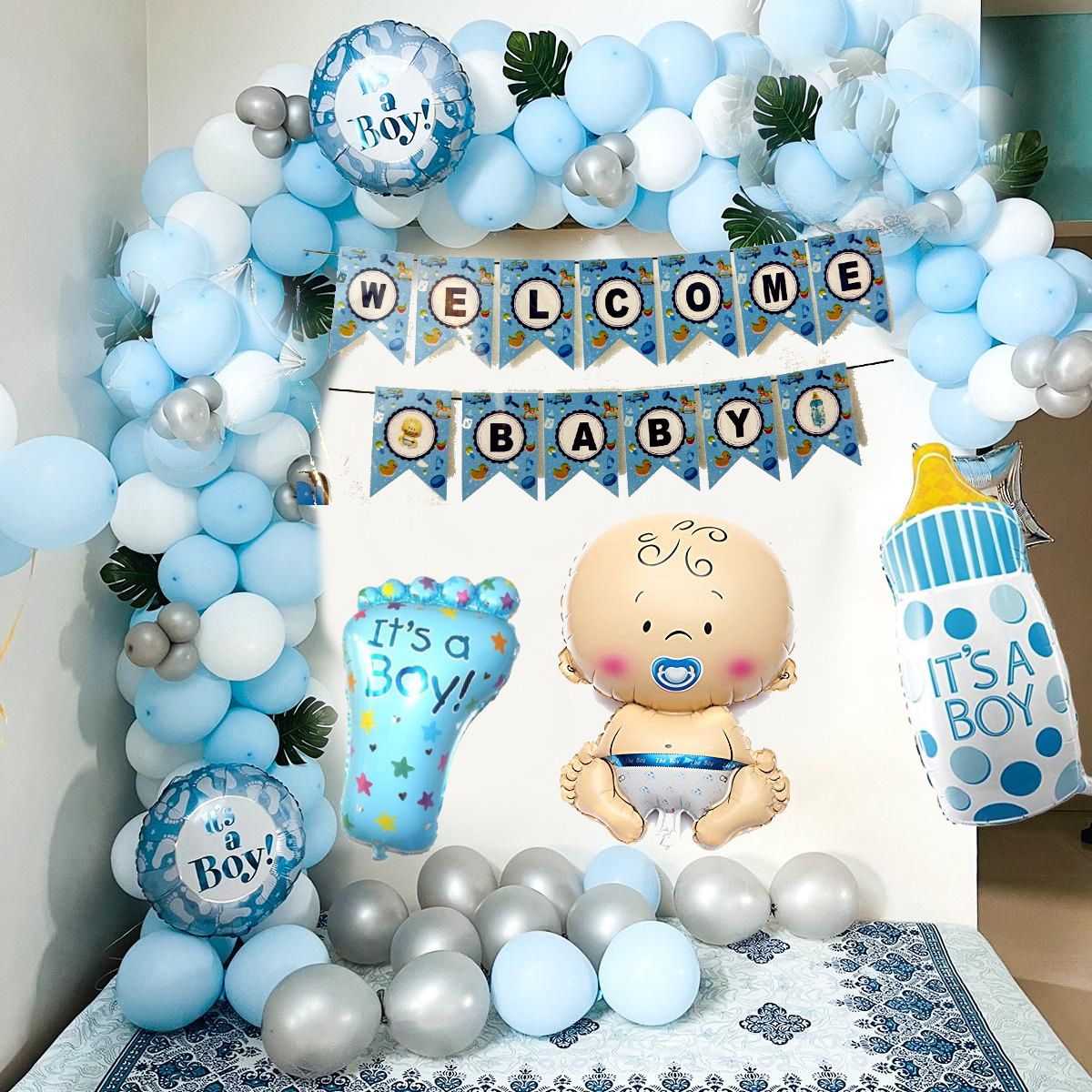 New Born Baby Welcome Decorations for Boys-image-16