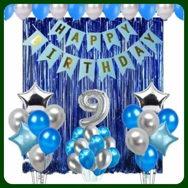acril Birthday Party Decoration Combo Set For Celebration A288-picture-3