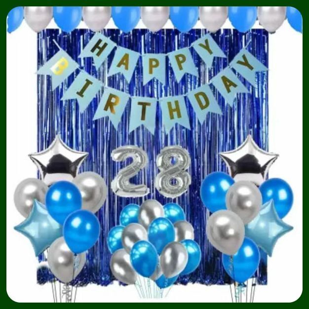 acril Birthday Party Decoration Combo Set For Celebration A378-picture-37