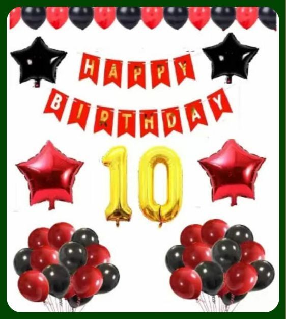 Birthday Party Decoration Combo Set For Celebration A324-image-46