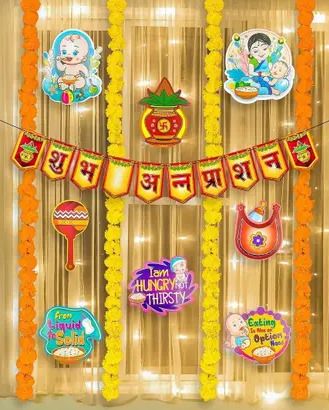 Annaprashan Decoration Items for boy and girl-image-10