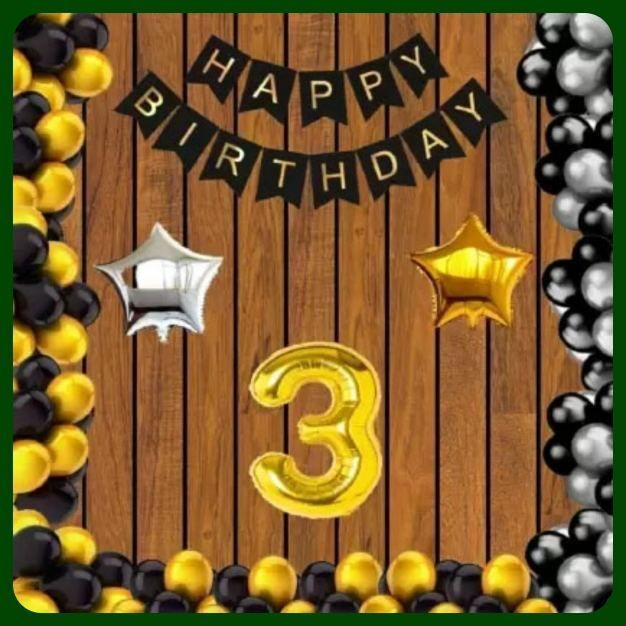 acril Birthday Party Decoration Combo Set For Celebration-picture-7