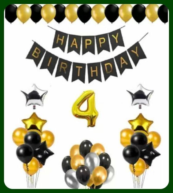 Birthday Party Decoration Combo Set For Celebration A342-image-47