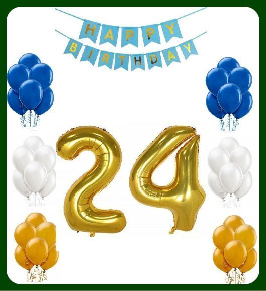 acril Birthday Party Decoration Combo Set For Celebration A826-picture-33