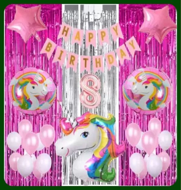 acril Birthday Party Decoration Combo Set For Celebration A768-picture-35