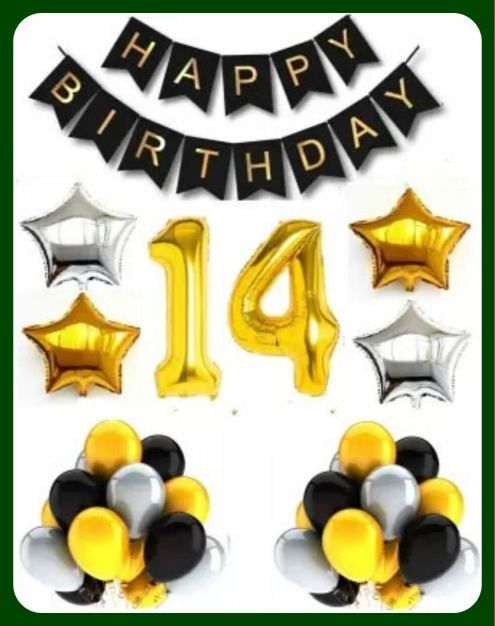 acril Birthday Party Decoration Combo Set For Celebration-picture-30