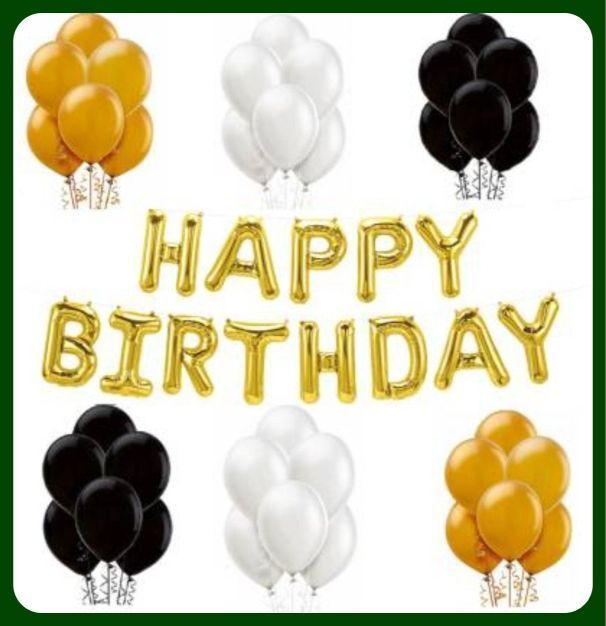acril Birthday Party Decoration Combo Set For Celebration A791-picture-27