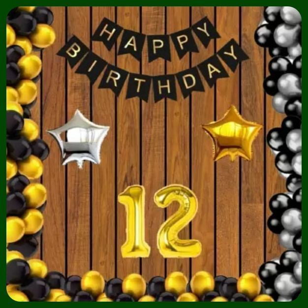 acril Birthday Party Decoration Combo Set For Celebration A234-picture-18