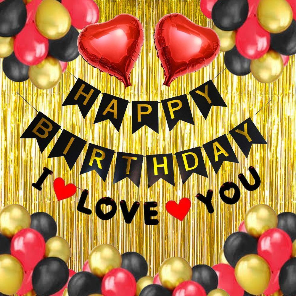 pbbs i love you happy birthday theme decorations (fk-886)-picture-1