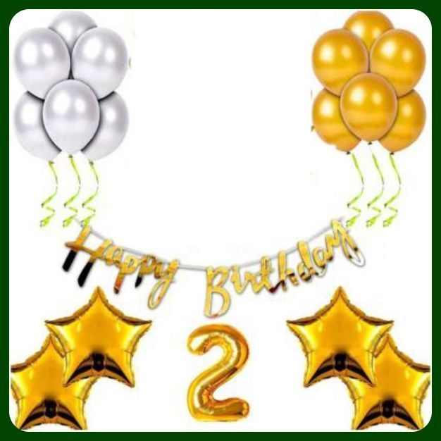 acril Birthday Party Decoration Combo Set For Celebration A972-picture-1