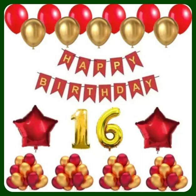 acril Birthday Party Decoration Combo Set For Celebration A108-picture-20